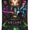 arcane lol aqua door - Anime Tapestry UK Store