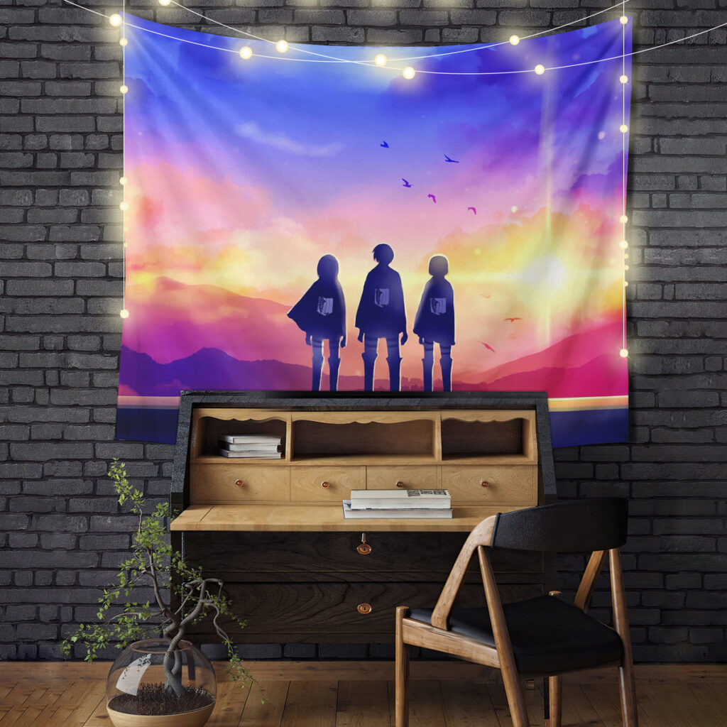 attackontitanTapestryMC 2263b72f b2c5 492c 919d - Anime Tapestry UK Store