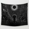 best selling black berserk6786794 tapestries - Anime Tapestry UK Store