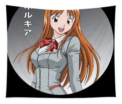 bleach japanese art orihime inoue fantasy anime transparent - Anime Tapestry UK Store