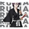 bleach retro name rukia kuchiki fantasy anime transparent - Anime Tapestry UK Store