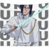bleach retro name uryu ishida fantasy anime transparent - Anime Tapestry UK Store