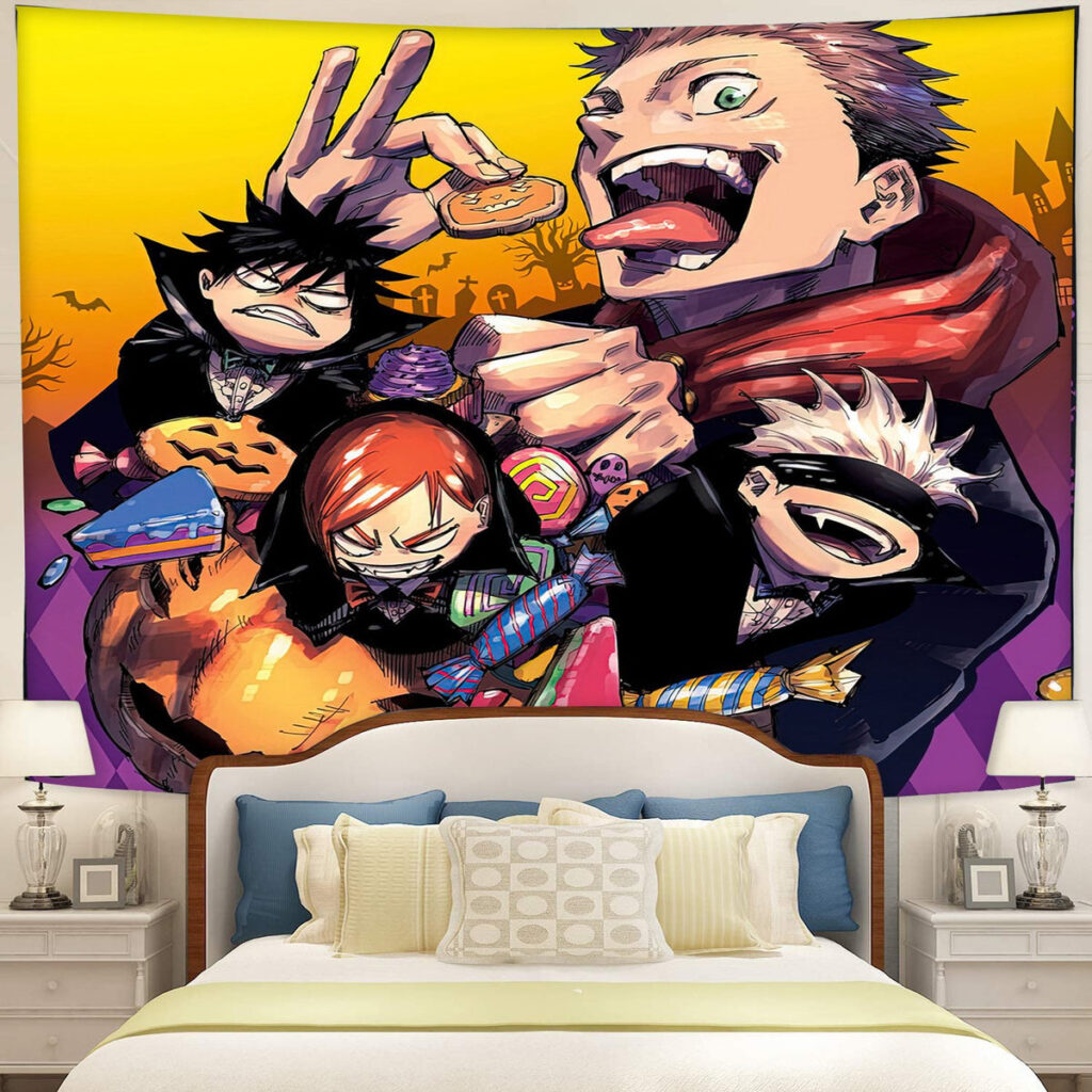 characters from jujutsu kaisen - Anime Tapestry UK Store