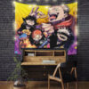 characters from jujutsu kaisen TapestryMC 130x - Anime Tapestry UK Store