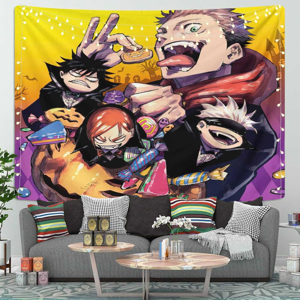 characters from jujutsu kaisen - Anime Tapestry UK Store