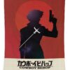 cowboy bebop space cowboy poster ben daniel - Anime Tapestry UK Store