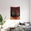 dark red sky frame anime poster7236703 tapestries 1 - Anime Tapestry UK Store
