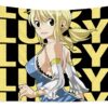 fairy tail lucy heartfilia name anime anime art transparent - Anime Tapestry UK Store