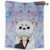 gintoki and sadaharu gintama tapestry twin 6570in 484 - Anime Tapestry UK Store