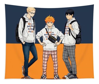haikyuu hinata shoyokageyamatsuki ujang kilong - Anime Tapestry UK Store