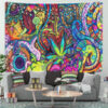 hippie psychedelic abstract tapestry room decor 284875 130x - Anime Tapestry UK Store