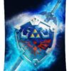 hylian shield artwork big mall - Anime Tapestry UK Store