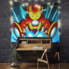 iron man cartoon digital art tapestry room decor 242779 1200x - Anime Tapestry UK Store