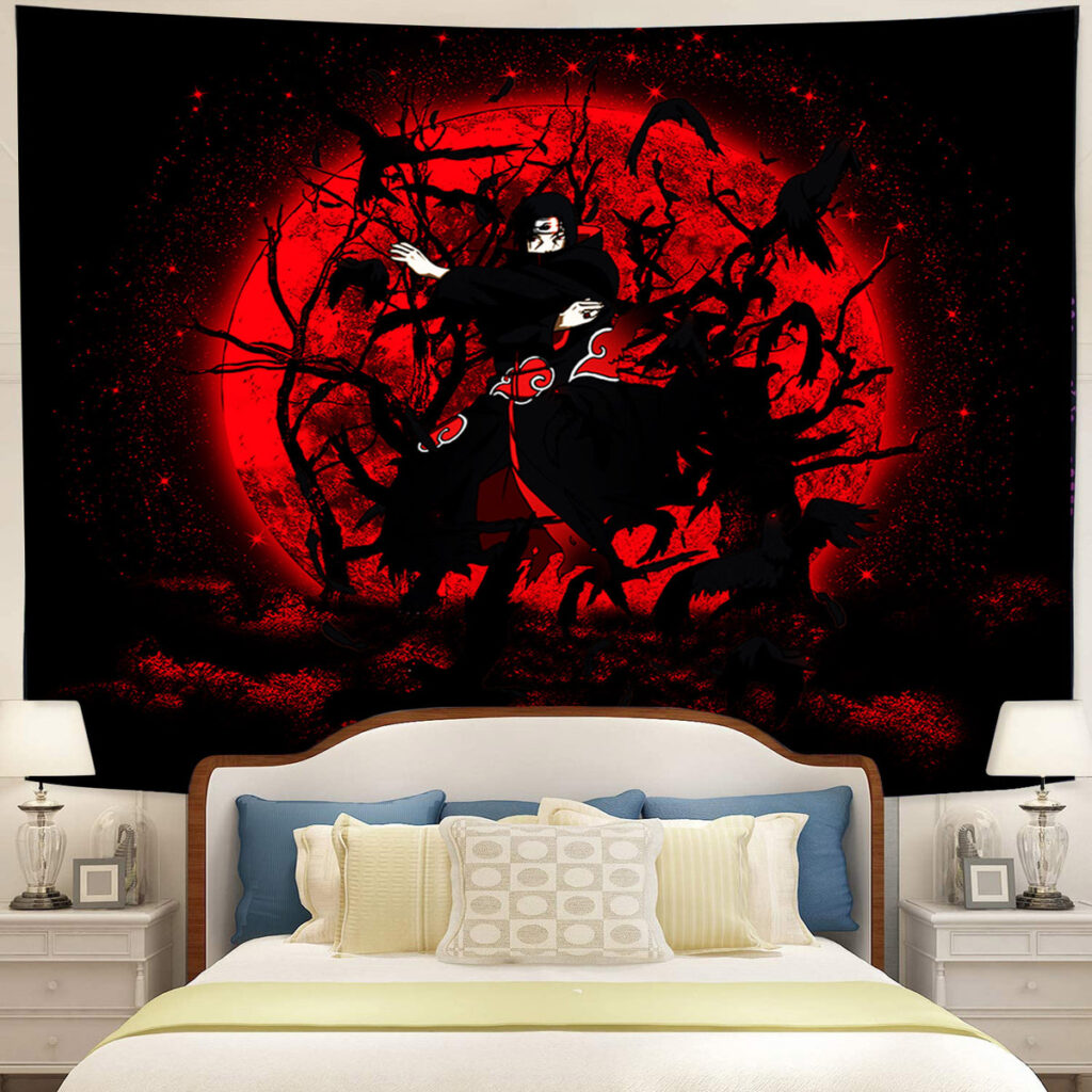 itachi moon - Anime Tapestry UK Store