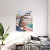 iwaizumi hajime haikyuu anime iwaizumi hajime aoba johsai california irvine surfingcartoonmovietrendjapan tapestries 1 - Anime Tapestry UK Store