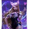 kda ahri katsu shirai 1 - Anime Tapestry UK Store