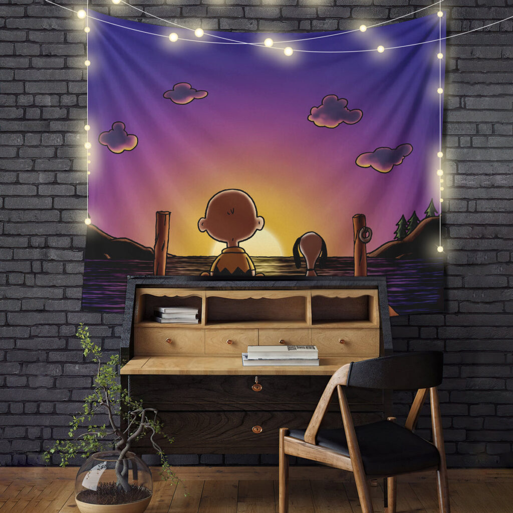leonardo charra ramos charlie brown - Anime Tapestry UK Store