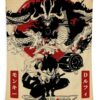luffy one piece anime poster the artz john schmidt - Anime Tapestry UK Store
