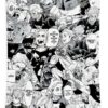 miya atsumu manga collage haikyuu poster blue tracy graham - Anime Tapestry UK Store