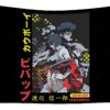 music vintage bounty hunter aesthetic cowboy bebop heroes movie for child transparent - Anime Tapestry UK Store