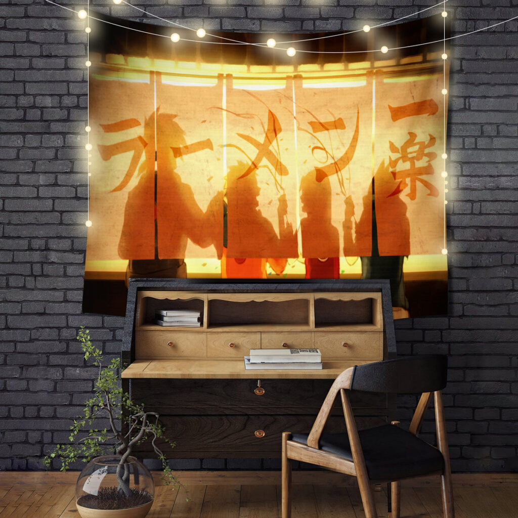 naruto sasuke kakashi team 7 anime - Anime Tapestry UK Store