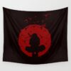 ninja silhouette2384574 tapestries - Anime Tapestry UK Store