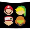nintendo raymond sandos transparent - Anime Tapestry UK Store