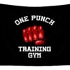 one punch gym lan rindu transparent - Anime Tapestry UK Store