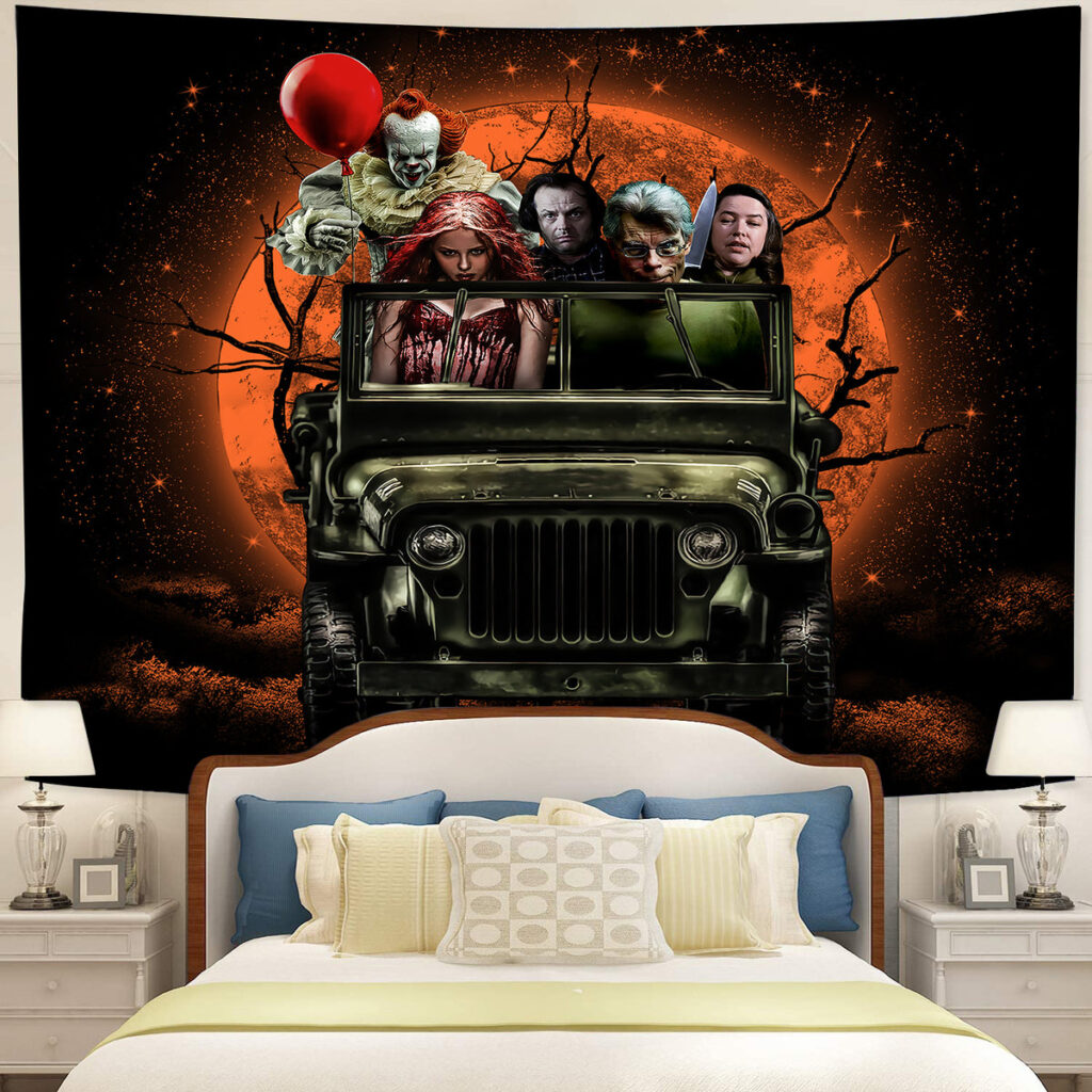 pennywise And Friends Halloween - Anime Tapestry UK Store