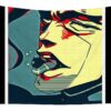 retro art rero rero jojos bizarre adventure fantasy anime transparent 1 - Anime Tapestry UK Store