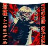 retro ken kaneki art tokyo ghoul anime fantasy anime transparent - Anime Tapestry UK Store