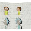 rick and morty mugshots samuel whitton - Anime Tapestry UK Store