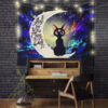 sailormooncatMoonAndBackTapestryMC 130x - Anime Tapestry UK Store