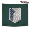 scouting regiment attack on titan tapestry twin 6570in 178 - Anime Tapestry UK Store