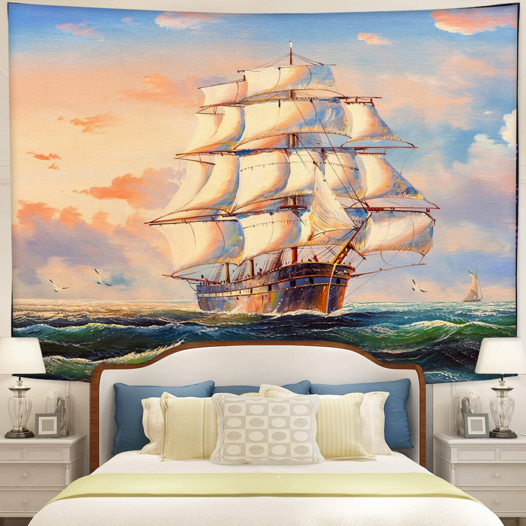 ships voyage - Anime Tapestry UK Store