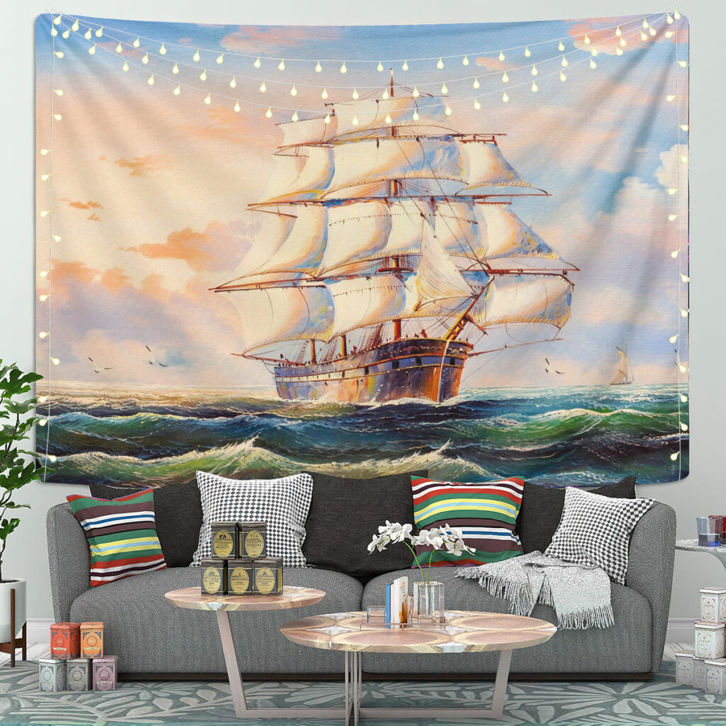 ships voyage - Anime Tapestry UK Store