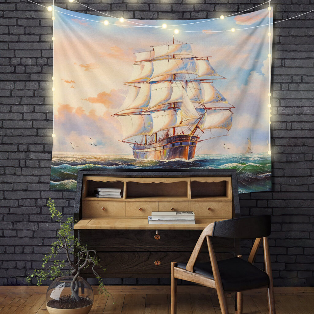 ships voyage - Anime Tapestry UK Store