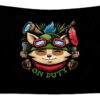 teemo on duty lol shirt binh vu transparent - Anime Tapestry UK Store