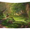the legend of zelda breath of the wild kokiri forest wonder photos - Anime Tapestry UK Store