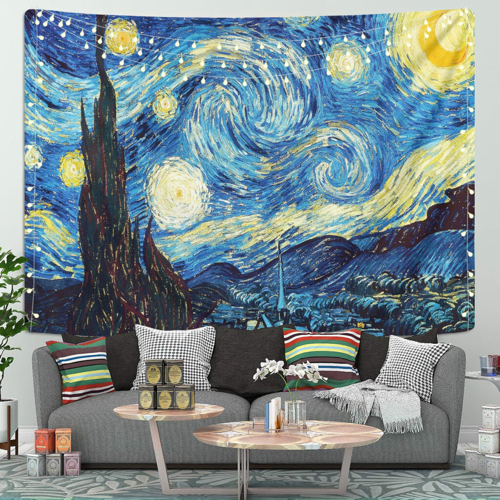 the starry night - Anime Tapestry UK Store