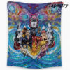 trippy golden wind squad jojos bizarre adventure tapestry twin 6570in 225 - Anime Tapestry UK Store
