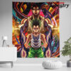 trippy gon freecss hunter x tapestry twin 6570in 810 - Anime Tapestry UK Store