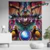 trippy jinx arcane league of legends tapestry twin 6570in 955 - Anime Tapestry UK Store