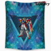 trippy wing zero gundam tapestry twin 6570in 323 - Anime Tapestry UK Store