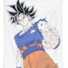 ultra instinct goku color andrea nocito transparent - Anime Tapestry UK Store
