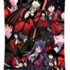 yumeko jabami collage kakegurui poster aesthetic will young - Anime Tapestry UK Store