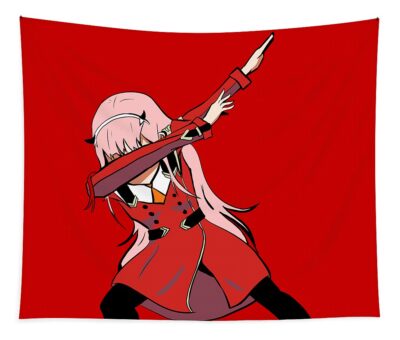 zero two dubbing beck money transparent - Anime Tapestry UK Store