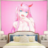 zero two nude pinkanimeTapestryMC1 1200x - Anime Tapestry UK Store