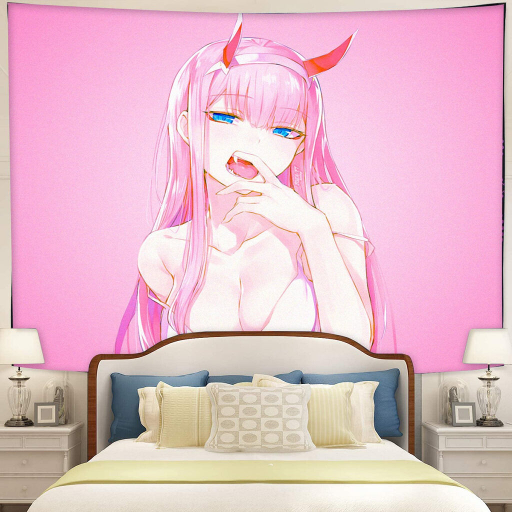 zero two nude - Anime Tapestry UK Store