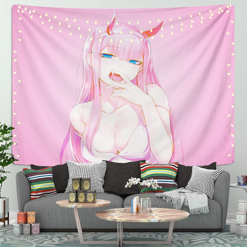 zero two nude - Anime Tapestry UK Store